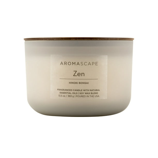 Chesapeake Bay Candle, Coffee Table 3Wick Jar Candles Zen (Hinoki