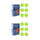 thumbnail image 3 of Wosthever 6 unids/set al aire libre profesional portátil Pickleball reemplazo 40 agujeros práctica de entrenamiento reutilizable PE Pickle Type1 NO1, 3 of 6
