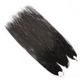 thumbnail image 3 of SEGO Synthetic Hair Senegalese Twist Crochet Braids Hair Extensions Black Braiding Hair Extensions 30 Strands/Pack Cleanrance, 3 of 6