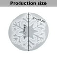 thumbnail image 3 of 3D Snowflake Silicone Mold for Epoxy Resin, Resin Ornament Molds, Christmas Ornament DIY Craft Mold, Multi-Shape Snowflake Pendant Mould, Ideal for Making Xmas Tree Decor, DIY Resin Art Projects, 3 of 4
