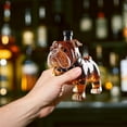 thumbnail image 4 of New French Bulldog Whiskey Decanter,Glass Liquor Bottle with Engraved Design, Unique Home Bar Decor for Bourbon Scotch Tequila, 4 of 5
