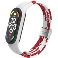 thumbnail image 1 of Correa De Silicón y Nylon + Hebilla Unisex Para Smart Watch De Xiaomi Compatible Con De Mi Band 7 / 6 / 5 / 8, 1 of 5