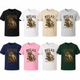 thumbnail image 4 of Relax Raccoon Graphic T-Shirt, Funny Animal Tee, Unisex Classic Fit, 4 of 9