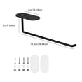 thumbnail image 3 of Matoen12 Cup Lid Rack Stainless Steel Paper Towel Rack Cup Lid Storage Cup Lid Hook Easy To Install Hook Storage Rack, 3 of 8