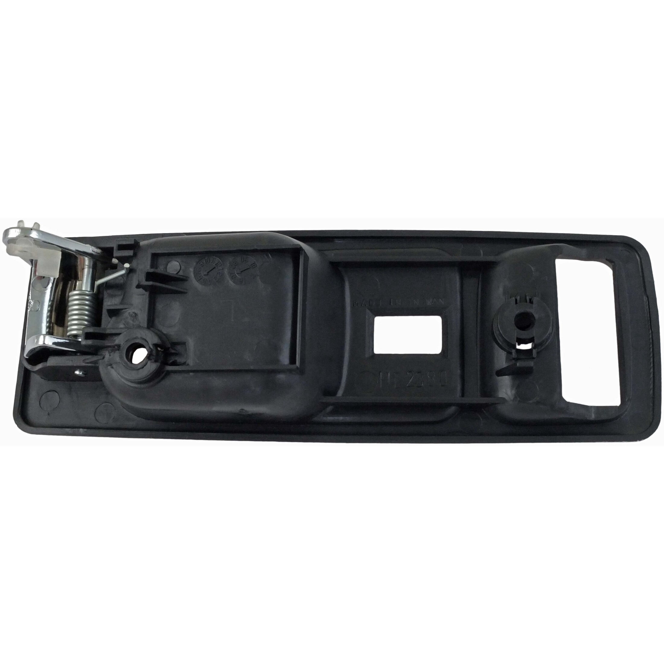 Dorman 92588 Front Driver Side Interior Door Handle for Specific Honda Models, Black; Chrome