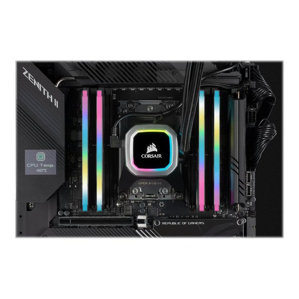 Corsair CMH64GX4M2E3200C16 Vengeance RGB Pro SL 64GB 288-Pin DDR4