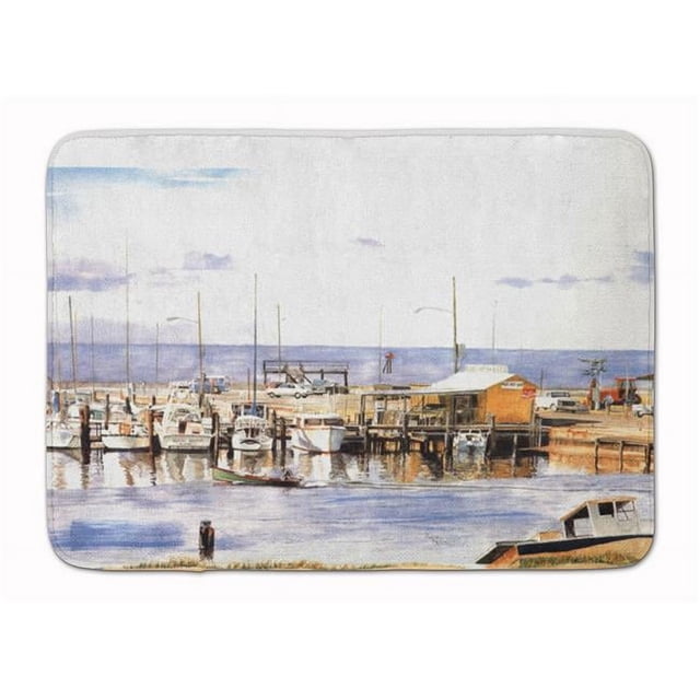 Carolines Treasures 1006RUG Pass Bait Shop Tapis en Mousse à Mémoire de Forme Lavable en Machine