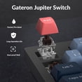 thumbnail image 7 of Keychron V5 Max Custom Wireless Mechanical Gaming Keyboard with Number Pad, 96% Layout QMK/VIA 2.4 GHz/Bluetooth 5.1/Wired, RGB Backlit Hot-Swappable Gateron Brown Switch for Mac Windows Linux, 7 of 7