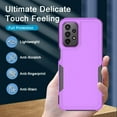 thumbnail image 6 of Designed for Samsung Galaxy A23 5G & Galaxy A23 4G Case,Heavy-Duty Tough Rugged Lightweight Slim Shockproof Protective Men Women Phone Case Cover for Galaxy A23,(6.6",2022)[Purple/Black], 6 of 14