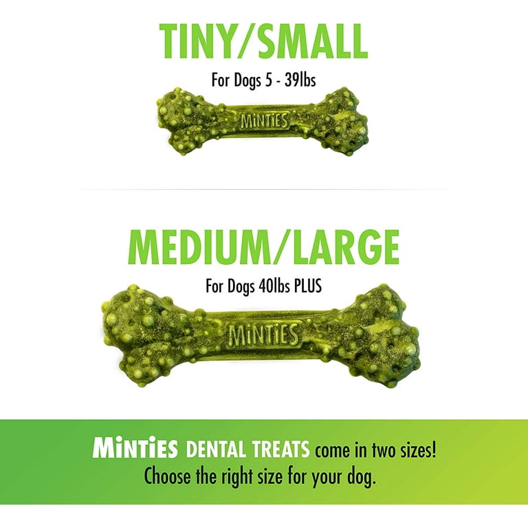 Minties dog cheap treats walmart