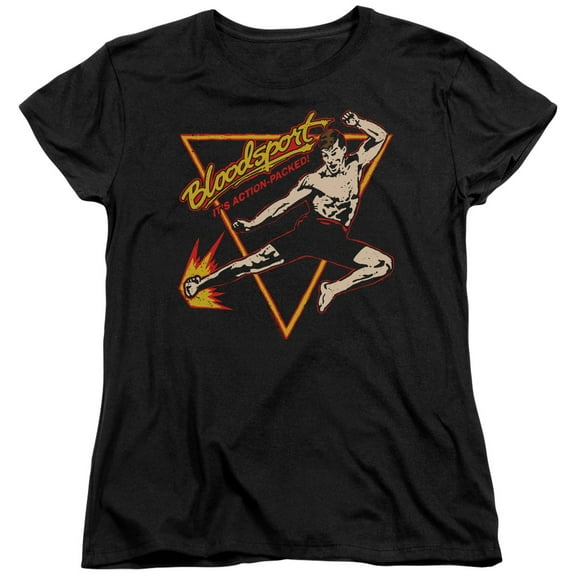 Bloodsport - Action Packed - Women's Short Sleeve Shirt - Large