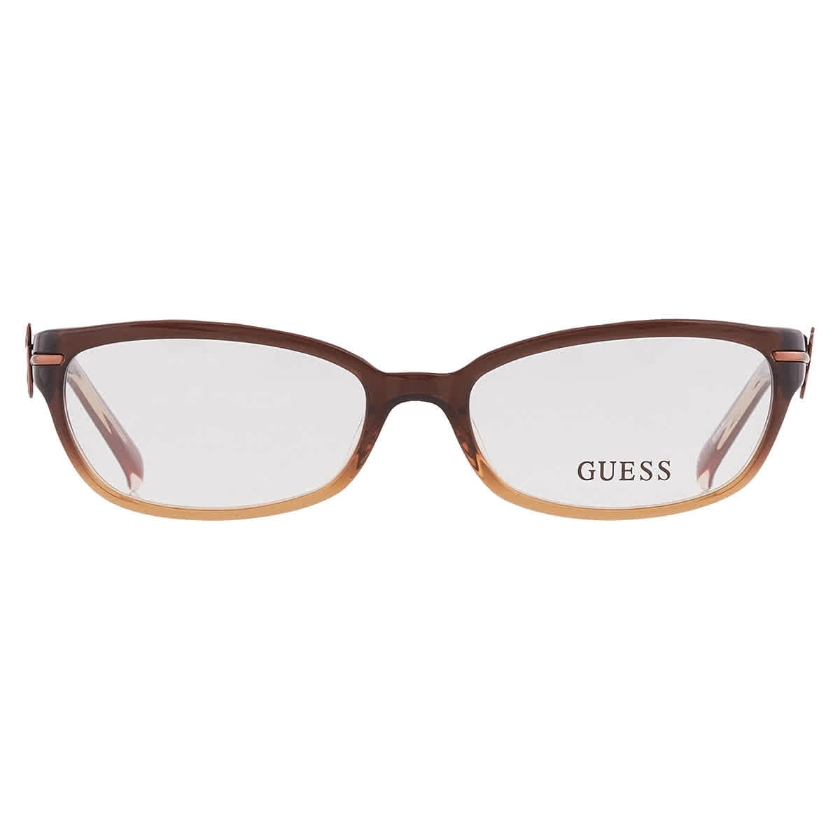 NWT Guess GU2961-D Dark Havana Rectangle 53mm Eyeglasses Guess Women main image 4