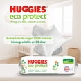 thumbnail image 3 of Toallitas húmedas para bebé Huggies Eco Protect 80 Toallitas, 3 of 5