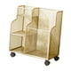 thumbnail image 2 of Carrito de almacenamiento con ruedas para colchonetas de espuma Oro, 2 of 8