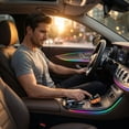 thumbnail image 6 of 2-in-1 Smart Car Box with Voice Control Ambient Light, Wireless Android Auto Adapter & CarPlay Module for Vehicle Infotainment, Premium Metal Housing for Smart Driving, 6 of 6