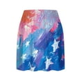 thumbnail image 3 of Wiyuqeen Star Tennis Skirts for Women High Waist Tummy Control Mini Golf Skorts Patriotic Tennis Skirt with Shorts Womens Gifts, 3 of 5