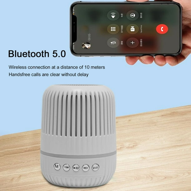 LSLJS Mini Wireless Bluetooth Speaker Outdoor Portable Plug-in Card U Disk Multi-functional Seven-color Lights Bluetooth Small Stereo, Bluetooth Audio on Clearance
