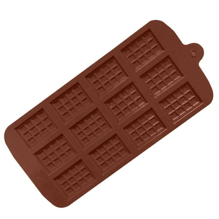 

Trayknick 12 Grids Silicone Chocolate Cake Pudding Mold Kitchen Baking DIY Tools Accessory