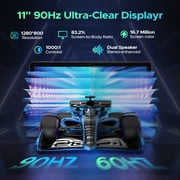 DOOGEE Android 16 Tablet with Gemini AI,11 Inch FHD,8580mAh Battery,16GB RAM+128GB ROM/2TB TF,Octa-Core Processor,2.4G+5G Wifi/Widevine L1/Face ID/Otg