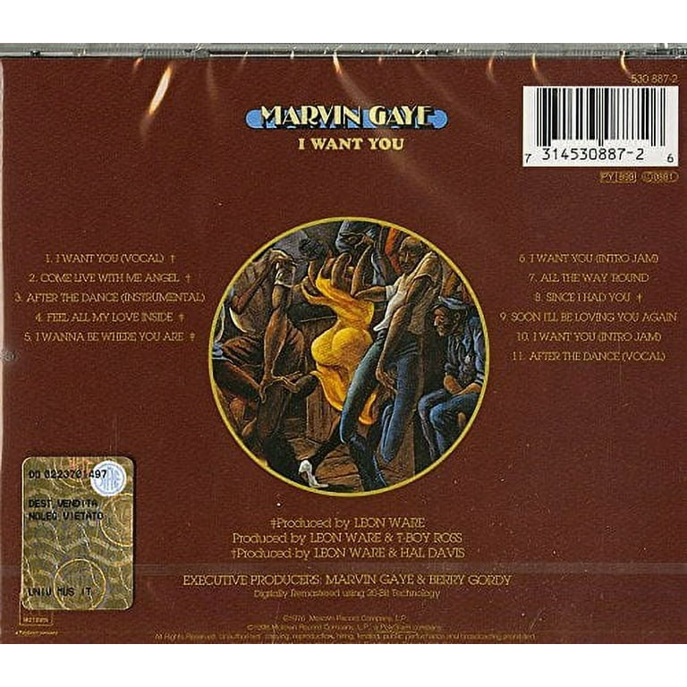 Marvin Gaye - I Want You (remastered) - Music & Performance - CD