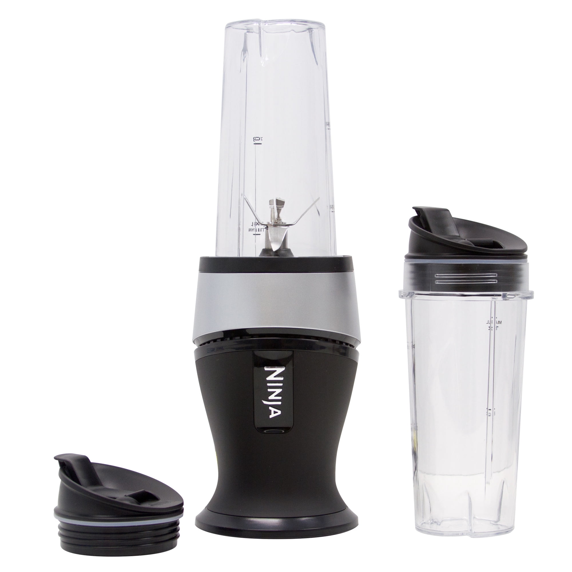 Ninja Fit Personal Single-Serve Blender, 700PW, Nutrient Extraction, Smoothies, (2) 16-oz. Cups, QB3001SS Gray