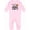 AD-Pink, variant on Uncle's Little Football Fan Baby Romper Coveralls