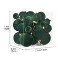 thumbnail image 2 of Chanana 36pcs Velvet Christmas Ball Ornaments, Flocked Shatterproof Christmas Ornaments Hanging Xmas Tree Decorations Set for Home Party Holiday Decor (Multi-Size, Green), 2 of 6
