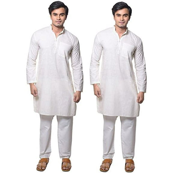 Royal Goldstar Cotton Kurta Pyjama Set of 2