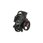 Bag Boy Golf Compact Push 3 Cart Matte Black/Red