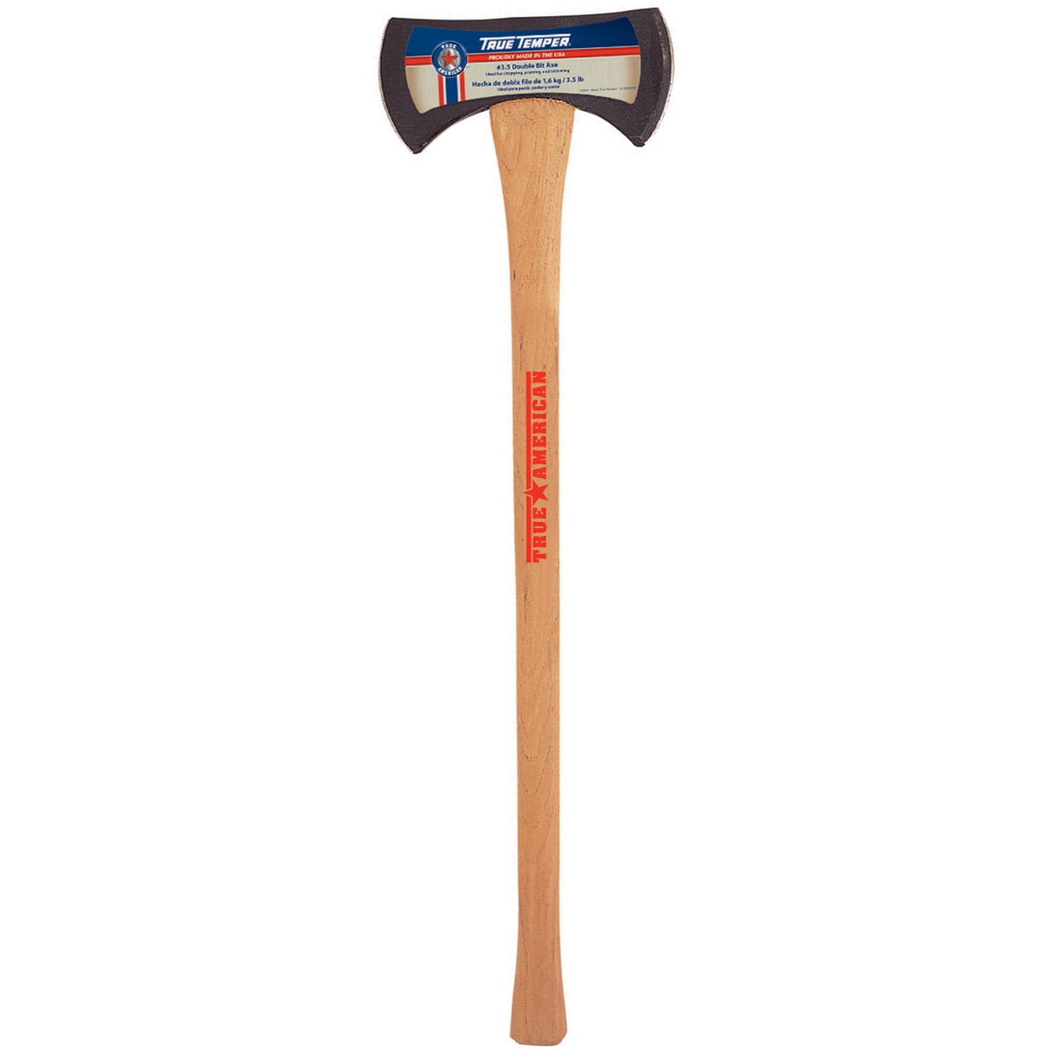 True Temper 1113090300 36"v3.5 lb Double Bit Michigan Axe