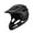 Black, variant on jinwen Full Face Bike Helmet Hat Downhill Protective Helmets Cycling Helmet black red