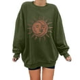 thumbnail image 2 of Puntoco, tops para mujer, sudadera con estampado de sol de invierno, tops de jersey Puntoco Puntoco-1113, 2 of 5