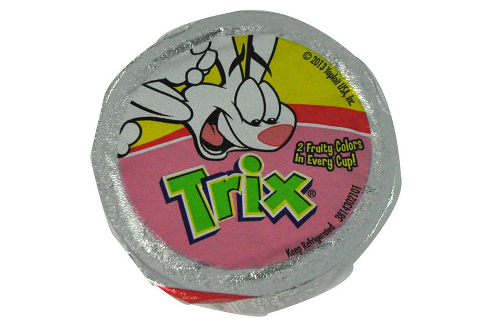 Yoplait Trix Triple Cherry Yogurt, 4 Ounce -- 48 per case.
