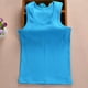thumbnail image 4 of Penkiiy Chicas Tank Top, Cuello Redondo Suave Sin Mangas Camiseta Atlética para Niño 3 Años Azul, 4 of 6
