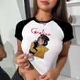 thumbnail image 5 of Tops con estampado de coralina de dibujos animados Kawaii para mujer, Top corto Sexy Y2k, camiseta de bebé con gráficos, Camiseta ajustada de manga corta de calle Harajuku, 5 of 5