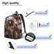 thumbnail image 3 of Fotbe Bald Eagle Soldier Mochila de Lona con Estampado, Mochila Duradera, Mochila Versátil de Alta Calidad, Mochila Compacta Vintage-Medium, 3 of 5