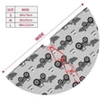 thumbnail image 3 of Sikiie Gray Tractor 30-48 inches {designName} Print Christmas Tree Skirt Snowman Xmas Tree Skirt with Edge Christmas Decorations for Holiday Party30", 3 of 7