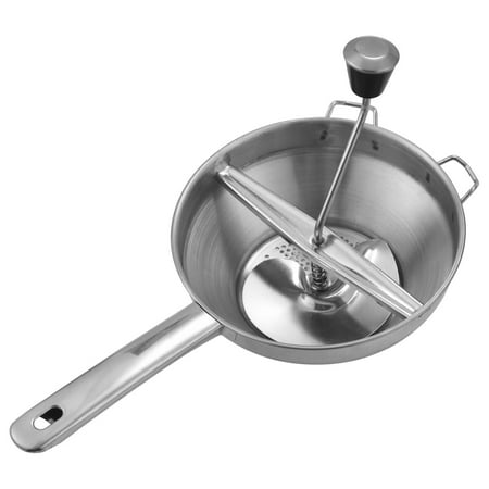 

Stainless Steel Mill Great For Making Puree Or Soups Of Vegetables Tomatoes Kitchen Tools compatible with Machine to Cut Vegetables Wedding Registry Must Haves Potato Bags for Microwave Steamed