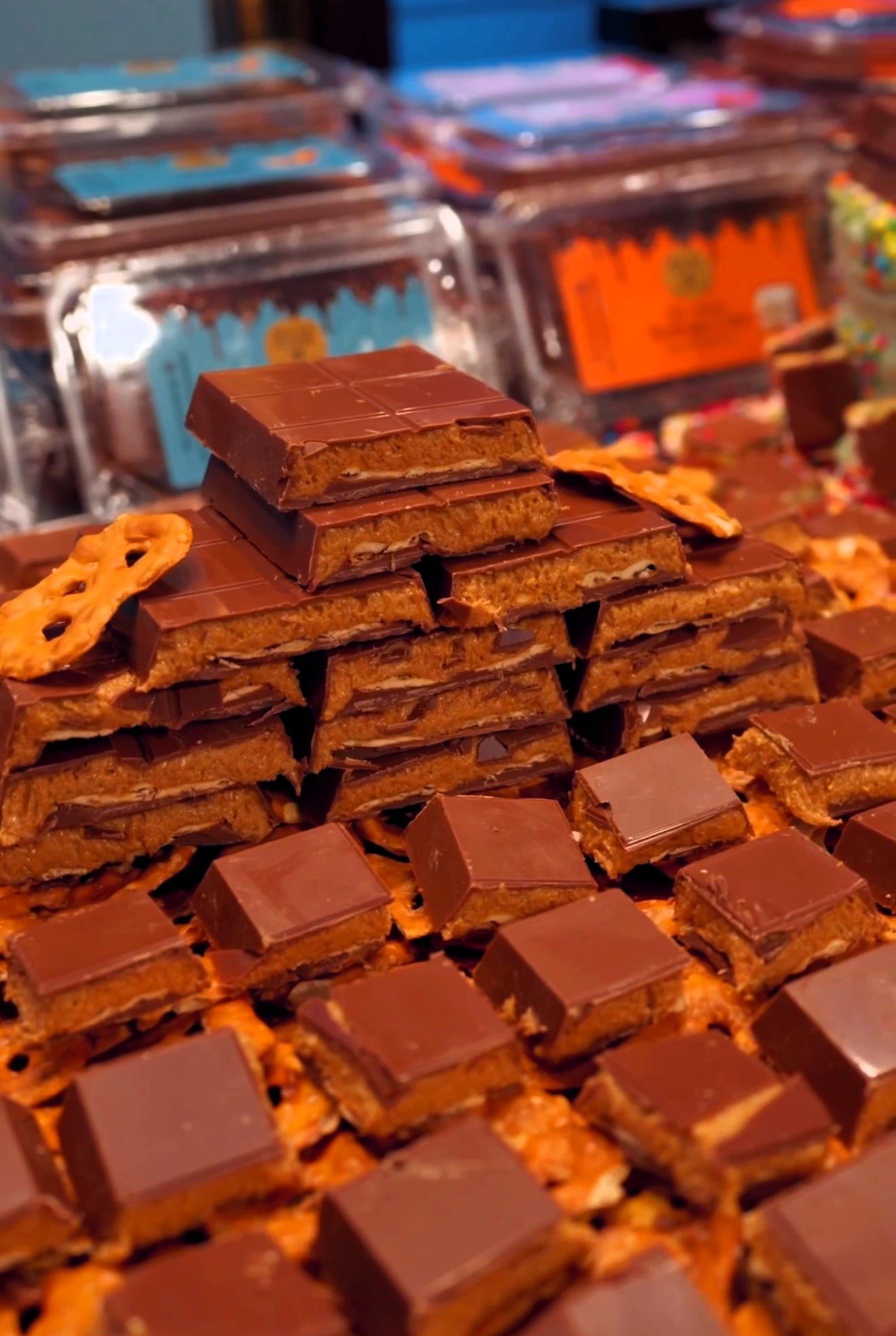 Nuts Factory Dubai Chocolate Pretzel Bars. Ranked #1 Dubai Chocolate Bar in the World (2 Premium Packs)