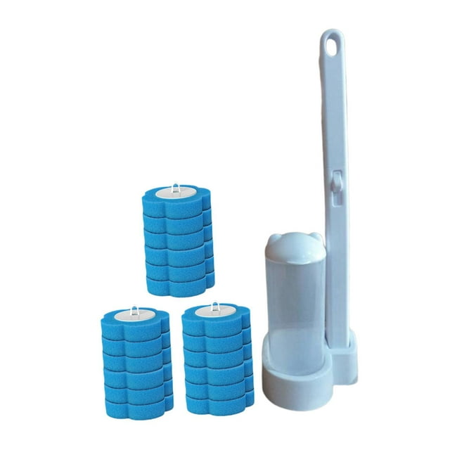 Cepillo de baño depurador Suministros de baño eficientes Suministros de limpieza Inodoros Taza Blanco
