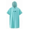 thumbnail image 5 of Towel Bathrobe Beach Quick Drying Adult Swimming Hooded Absorbent Bath Nice [ ^β U6T9, 5 of 5