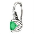 thumbnail image 3 of FB Jewels 14K White Gold Emerald & 1/10 CTW Diamond Pendant, 3 of 3