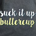 thumbnail image 3 of CafePress - Suck It Up Buttercup Women's Classic T Shirt - Women's Traditional Fit Dark T-Shirt, 3 of 4