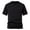 Black, variant on Maean Mens Cotton Shirts Short Sleeve Crew Neck Basic Solid Color Tee Summer Breathable Plain Tshirts