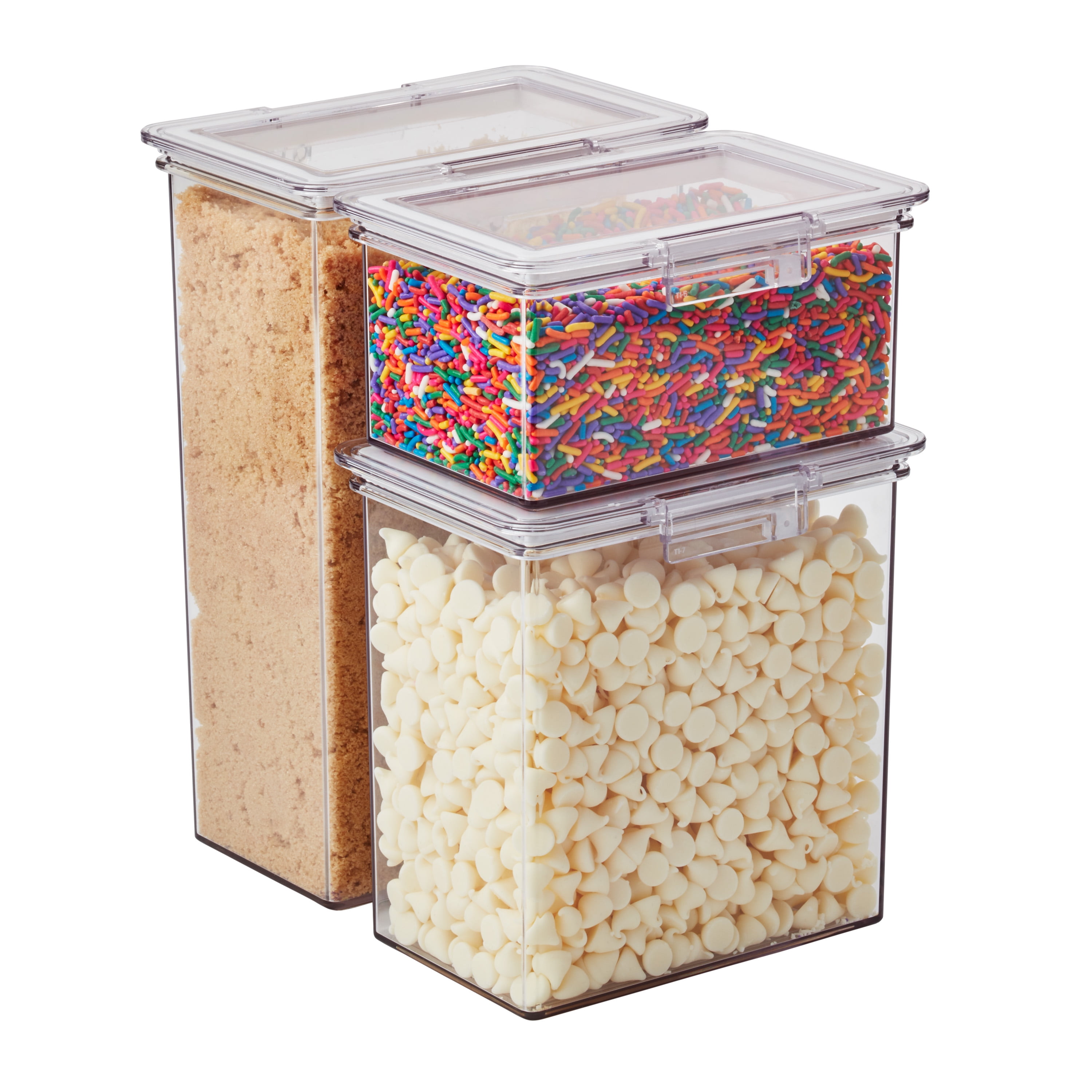 The Home Edit 3 Piece Canister Edit, Food Storage Containers