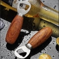 thumbnail image 2 of Wooden Bottle Opener: Beer Opener, Beverage Opener, 2 of 6