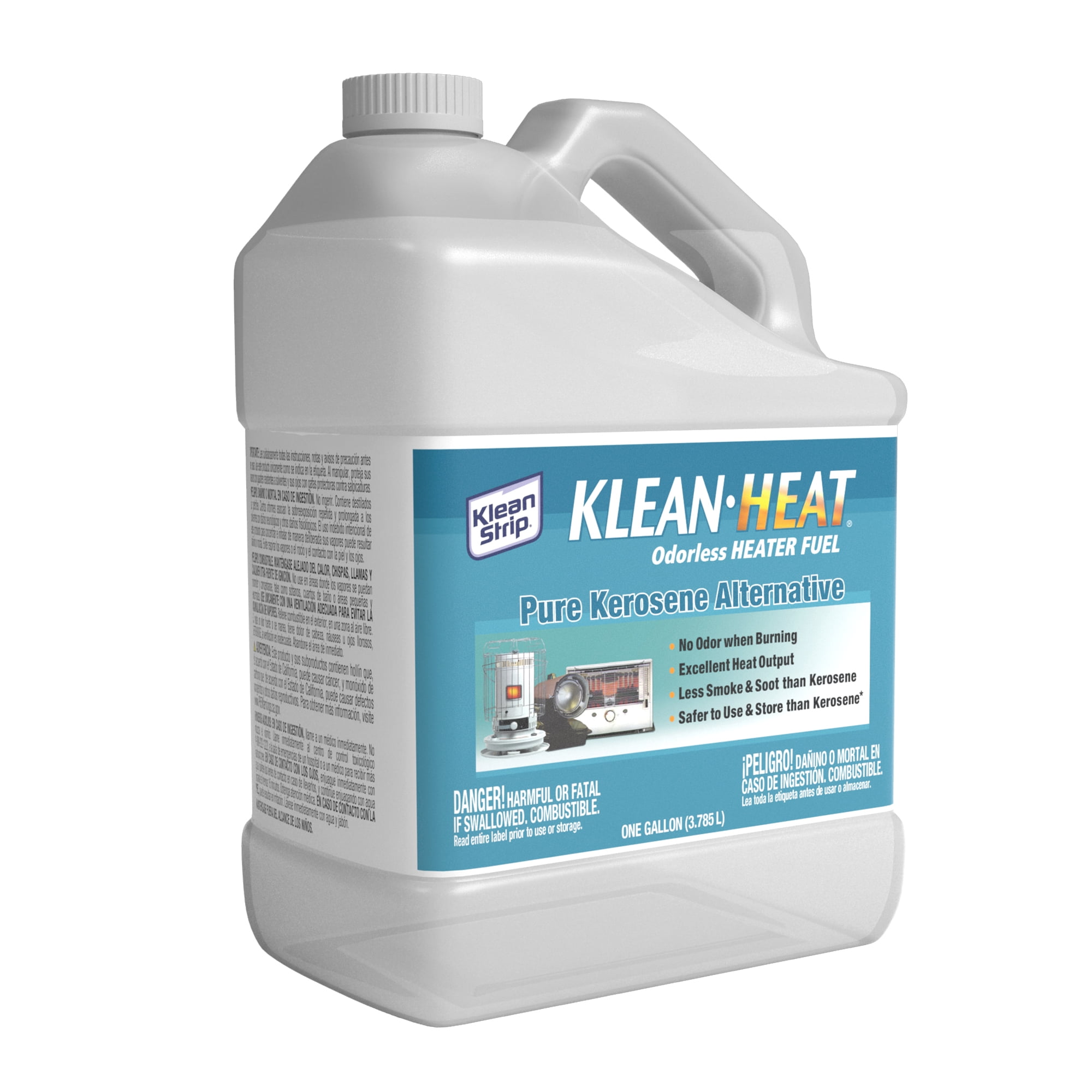 (2 pack) Klean-Strip Klean Heat Kerosene Alternative, 1 Gallon, New Condition