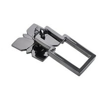 Utopia Alley 5pcs Steffi Cabinet Ring Pull Knob - Decorative Cabinet Drop Pull Knobs for Cabinets and Drawers - Vintage Cabinet Hardware with Hand Finished Gun Metal - Metal Drawer Pull Knobs 2.5"