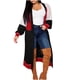 thumbnail image 2 of Chaquetas y abrigos casuales sin capucha de manga larga Chaqueta tipo cárdigan estampada para mujer Chaqueta con cremallera Chaqueta casual de manga larga Chaqueta Abrigo para mujer, 2 of 6