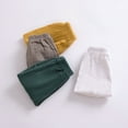 thumbnail image 5 of Uccdo Toddler Girl Boy Cotton Long Harem Pants Kids Casual Solid Bottoms Trousers 1-5T, 5 of 6
